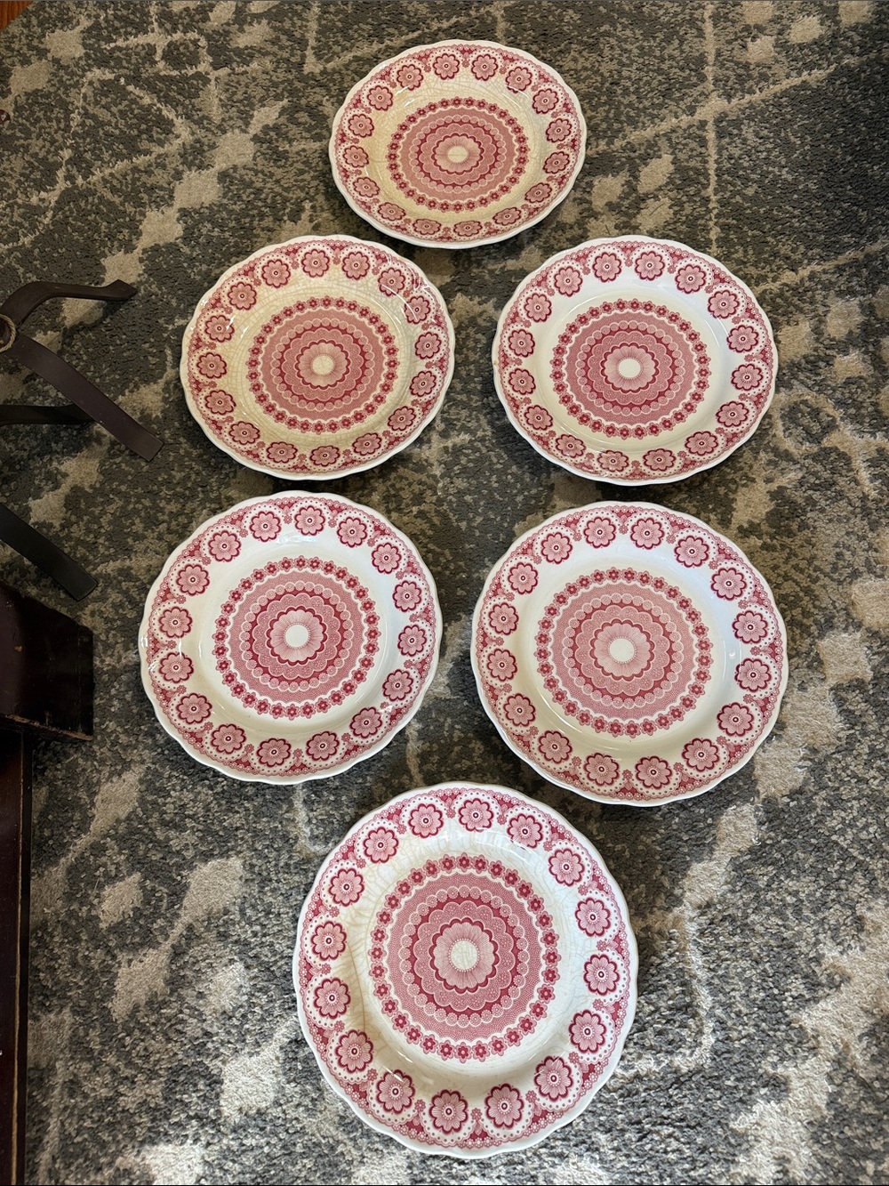 Kingston by Nikko Ironware dinner plates set of 6 3 good 3 rustic